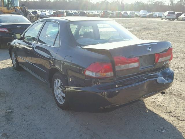 1HGCG66852A171091 - 2002 HONDA ACCORD EX BLACK photo 3