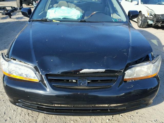 1HGCG66852A171091 - 2002 HONDA ACCORD EX BLACK photo 7