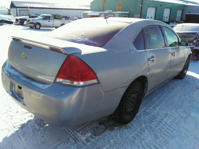 2G1WT58N869106458 - 2006 CHEVROLET IMPALA LT SILVER photo 4