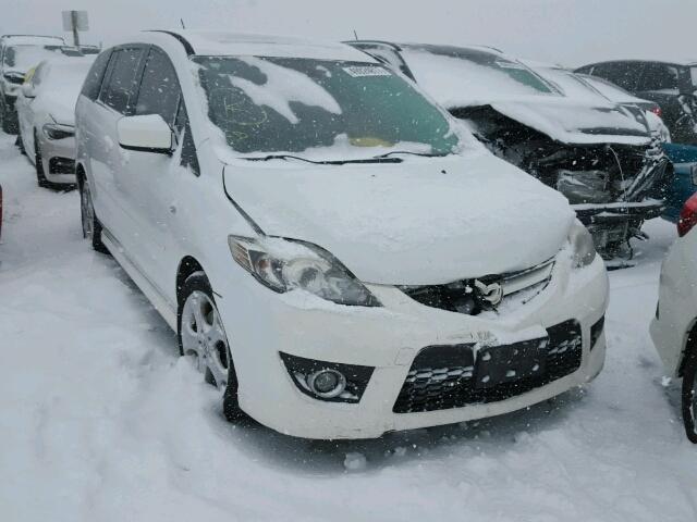 JM1CR293390342924 - 2009 MAZDA 5 WHITE photo 1