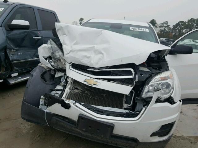 2GNALBEK1D6424440 - 2013 CHEVROLET EQUINOX LS WHITE photo 7