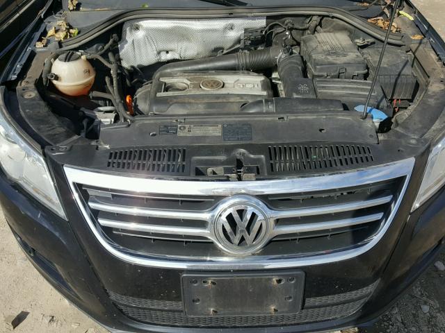 WVGAV75N19W532849 - 2009 VOLKSWAGEN TIGUAN S BLACK photo 7