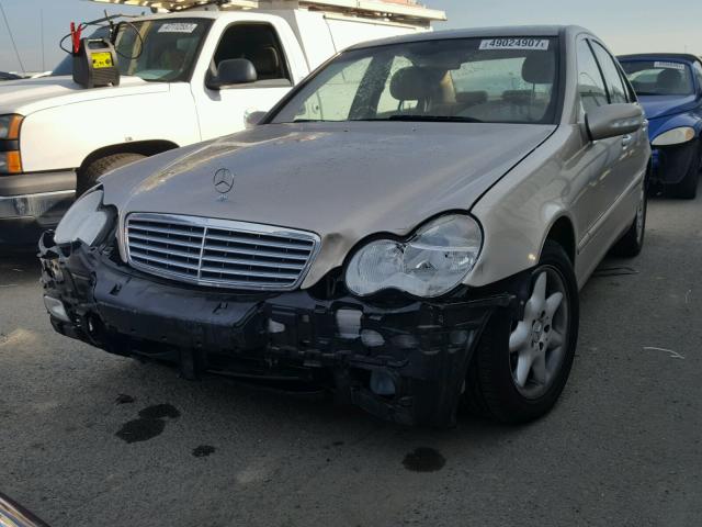 WDBRF64J74F522038 - 2004 MERCEDES-BENZ C 320 GOLD photo 2