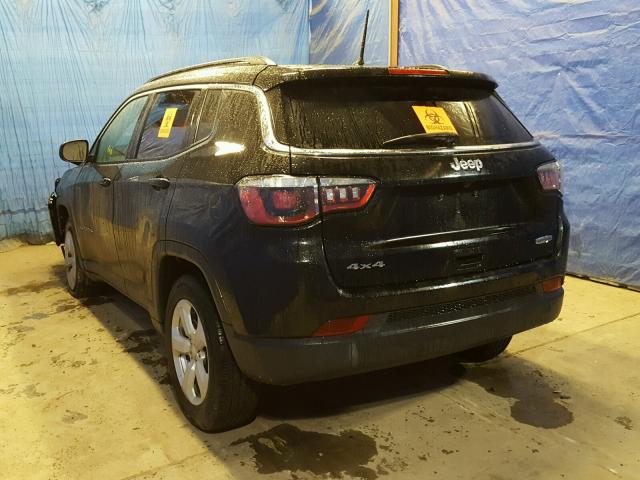 3C4NJDBB8HT627696 - 2017 JEEP COMPASS LA BLACK photo 3