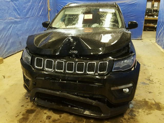 3C4NJDBB8HT627696 - 2017 JEEP COMPASS LA BLACK photo 9
