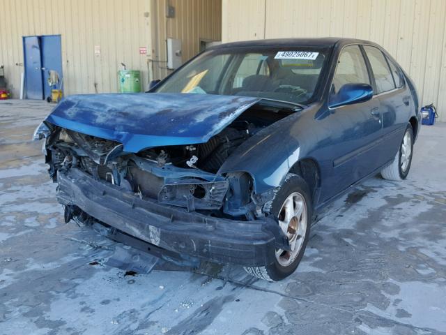 1N4DL01D9XC181589 - 1999 NISSAN ALTIMA XE GREEN photo 2