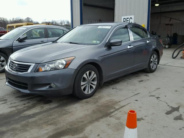 JHMCP26498C003633 - 2008 HONDA ACCORD LXP GRAY photo 2