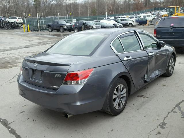 JHMCP26498C003633 - 2008 HONDA ACCORD LXP GRAY photo 4