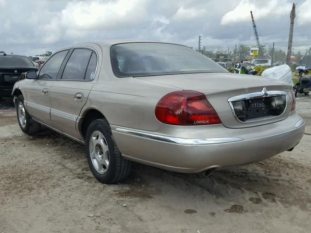 1LNHM97V0YY925478 - 2000 LINCOLN CONTINENTA GOLD photo 3