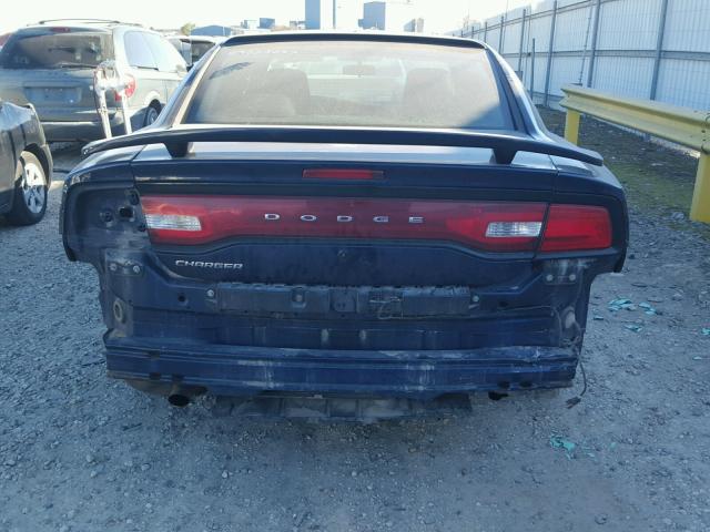 2C3CDXAT6CH131859 - 2012 DODGE CHARGER PO BLUE photo 9