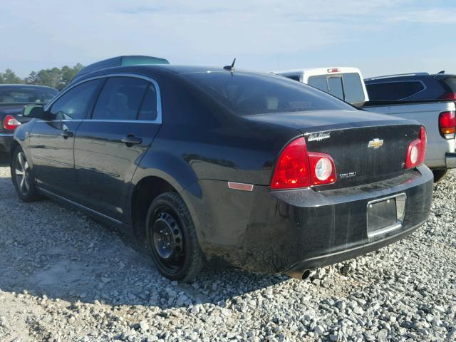 1G1ZJ57B484221462 - 2008 CHEVROLET MALIBU 2LT BLACK photo 3