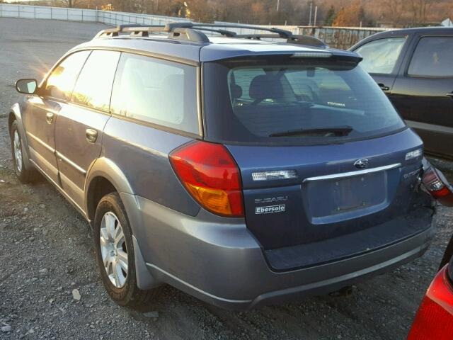 4S4BP61C557369785 - 2005 SUBARU LEGACY OUT GRAY photo 3