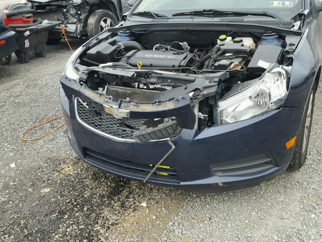 1G1PD5SH4B7198989 - 2011 CHEVROLET CRUZE LS BLUE photo 9