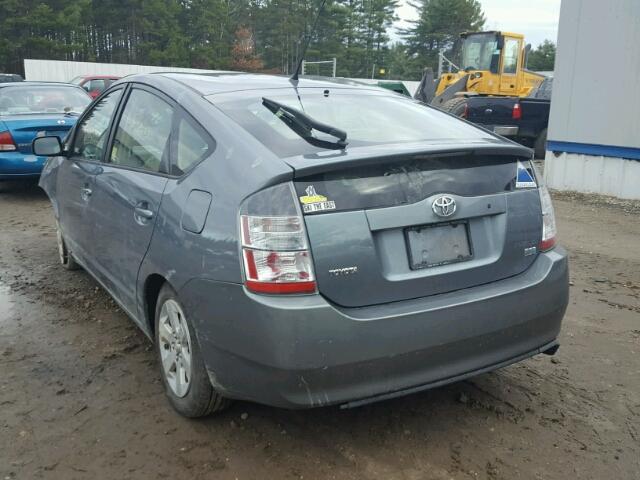 JTDKB20U550130090 - 2005 TOYOTA PRIUS GRAY photo 3