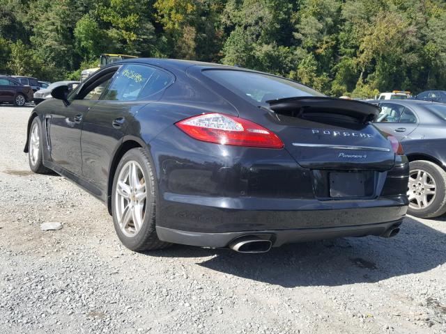 WP0AA2A72CL014140 - 2012 PORSCHE PANAMERA 2 BLACK photo 3