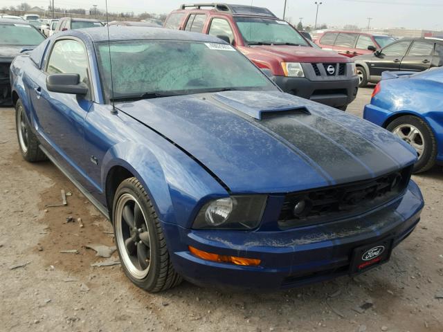 1ZVFT80N165180724 - 2006 FORD MUSTANG BLUE photo 1