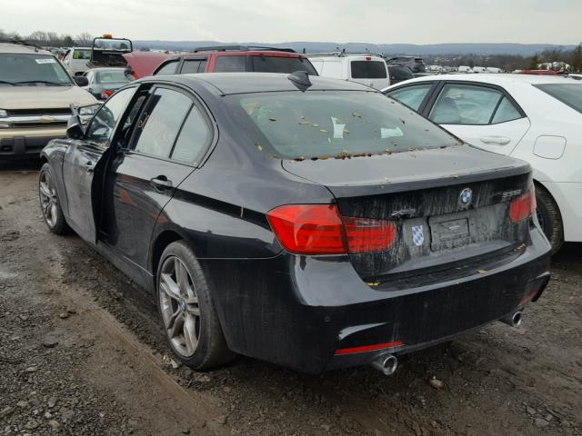 WBA3B9C51EP458998 - 2014 BMW 335 XI BLACK photo 3