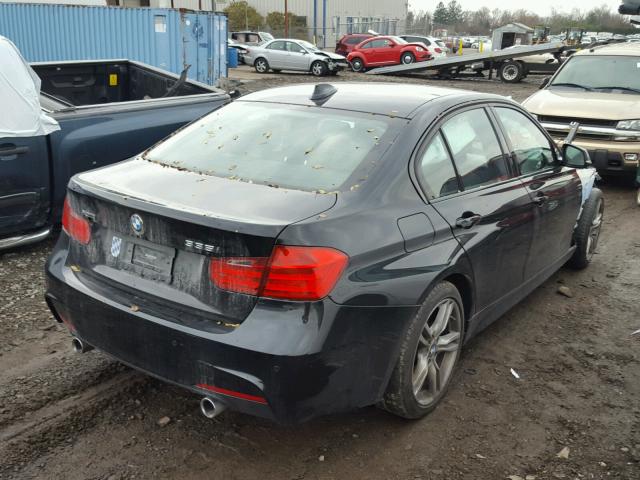 WBA3B9C51EP458998 - 2014 BMW 335 XI BLACK photo 4