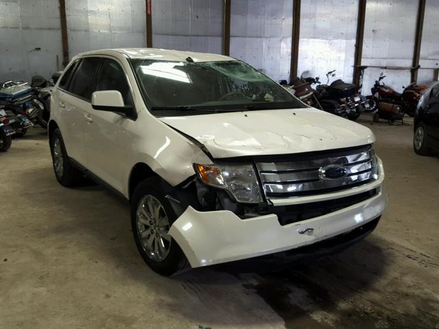 2FMDK39C28BA72740 - 2008 FORD EDGE LIMIT WHITE photo 1