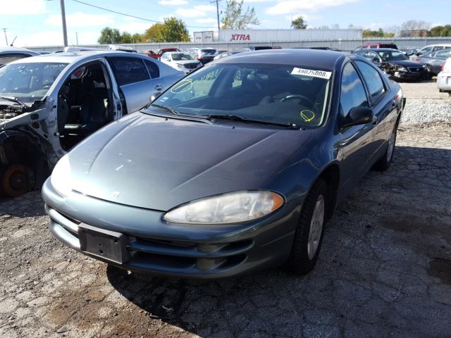 2B3HD46RX4H598511 - 2004 DODGE INTREPID S GREEN photo 2