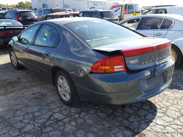 2B3HD46RX4H598511 - 2004 DODGE INTREPID S Yaşıl foto 3