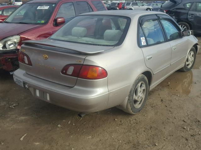 2T1BR12E7YC363359 - 2000 TOYOTA COROLLA VE BEIGE photo 4