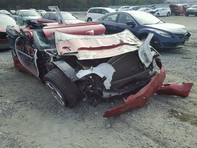 1G1YY32G645120569 - 2004 CHEVROLET CORVETTE RED photo 1