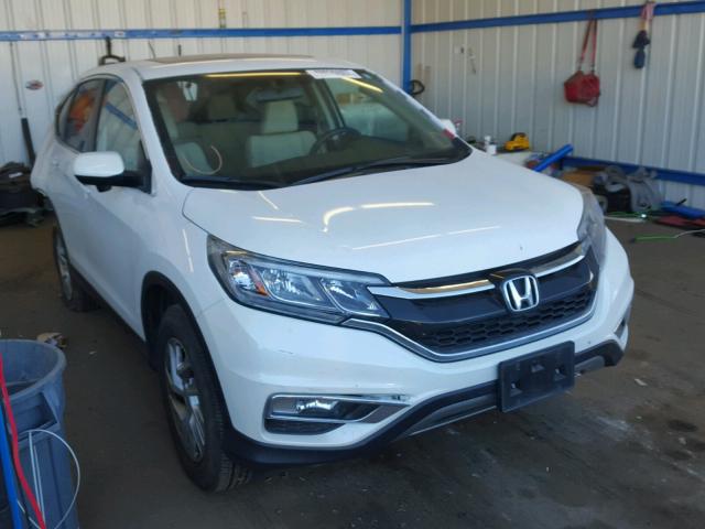 5J6RM4H52FL093267 - 2015 HONDA CR-V EX WHITE photo 1