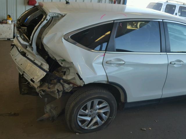 5J6RM4H52FL093267 - 2015 HONDA CR-V EX WHITE photo 9