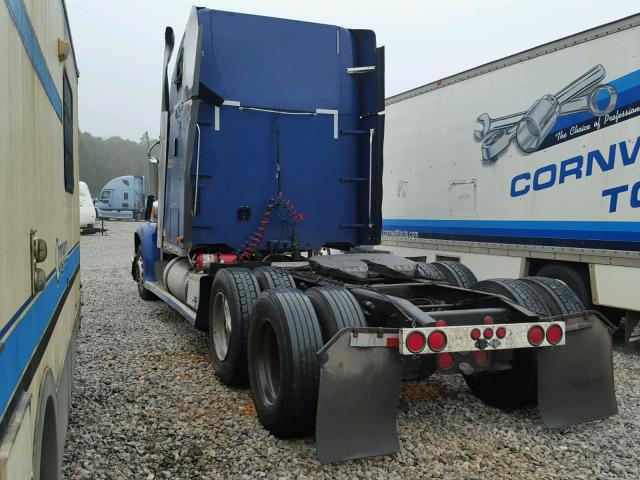 3ALXFB008DDFG6206 - 2013 FREIGHTLINER CONVENTION BLUE photo 3