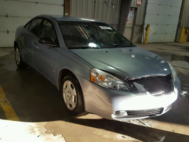 1G2ZF58B974202612 - 2007 PONTIAC G6 VALUE L GRAY photo 1