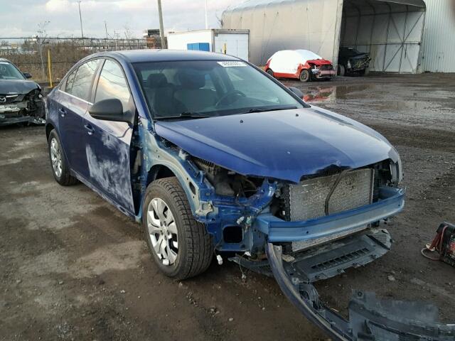 1G1PB5SH2C7316075 - 2012 CHEVROLET CRUZE LS BLUE photo 1