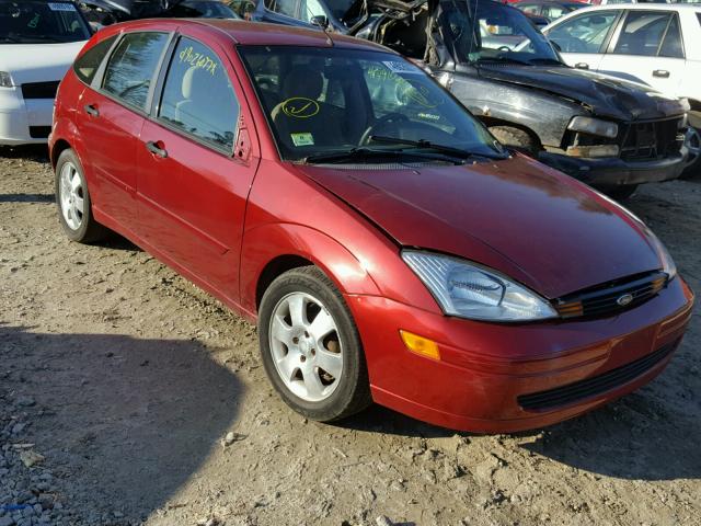 3FAFP373X2R178076 - 2002 FORD FOCUS ZX5 RED photo 1