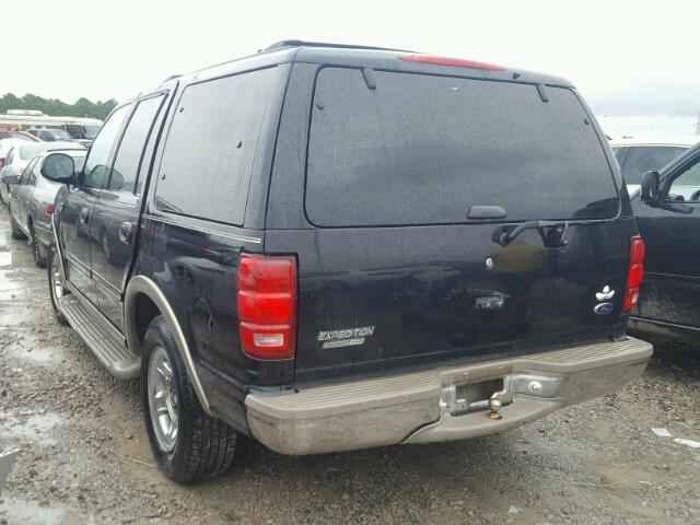 1FMRU17L91LB83850 - 2001 FORD EXPEDITION BLACK photo 3