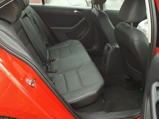 3VWDZ7AJXBM358226 - 2011 VOLKSWAGEN JETTA SE Qırmızı foto 6