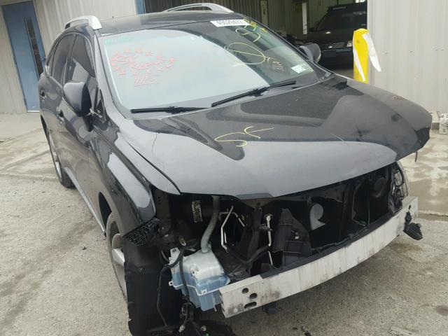 2T2BK1BA8BC104609 - 2011 LEXUS RX 350 BLACK photo 1