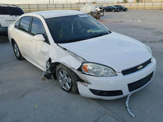 2G1WB5EK6A1219247 - 2010 CHEVROLET IMPALA LT WHITE photo 1