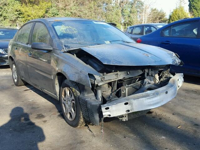 1G8AJ52F44Z176805 - 2004 SATURN ION LEVEL GRAY photo 1