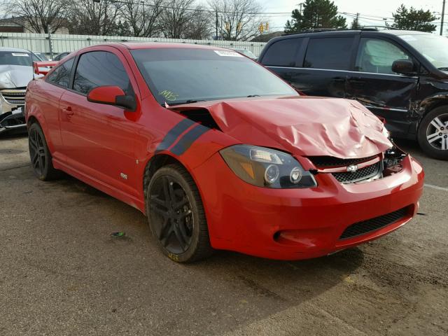 1G1AP18X787335405 - 2008 CHEVROLET COBALT SS RED photo 1