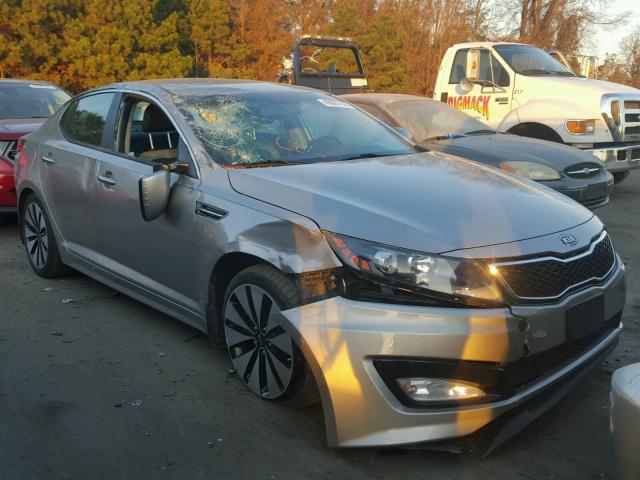 KNAGR4A64B5112415 - 2011 KIA OPTIMA SX SILVER photo 1