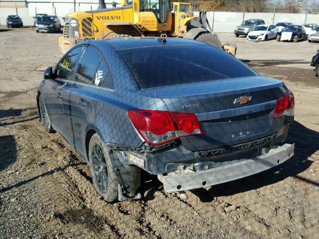 1G1PD5SH8C7279138 - 2012 CHEVROLET CRUZE LS BLUE photo 3