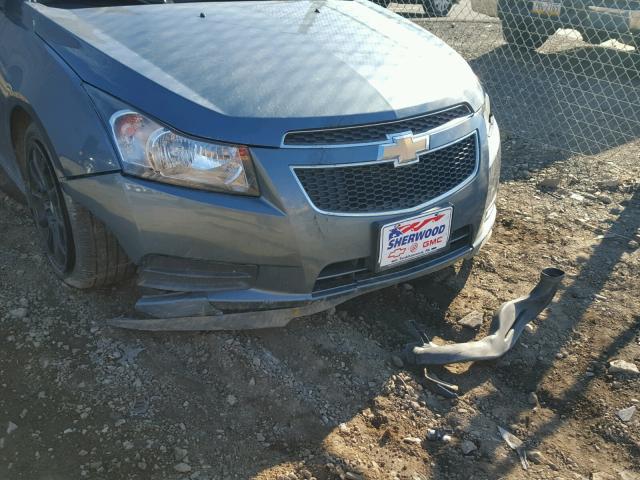 1G1PD5SH8C7279138 - 2012 CHEVROLET CRUZE LS BLUE photo 9