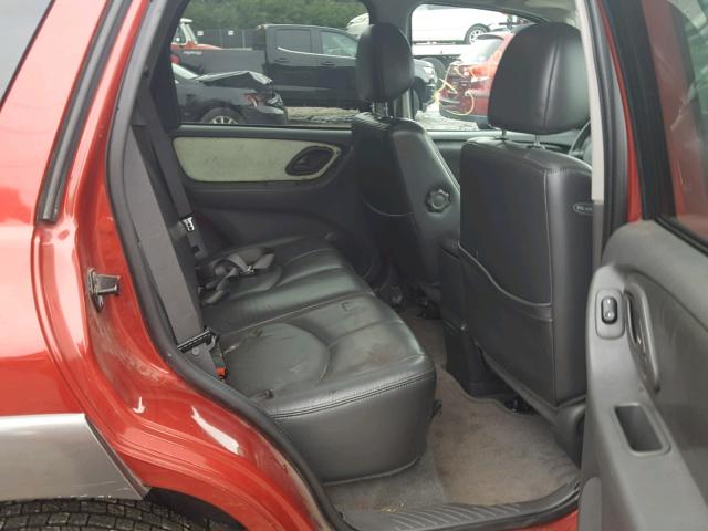 4F2CZ96154KM30589 - 2004 MAZDA TRIBUTE ES 红色 照片 6