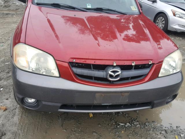 4F2CZ96154KM30589 - 2004 MAZDA TRIBUTE ES 红色 照片 9