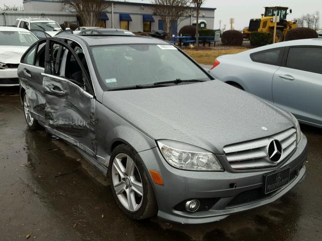 WDDGF5EB7AA399446 - 2010 MERCEDES-BENZ C 300 GRAY photo 1