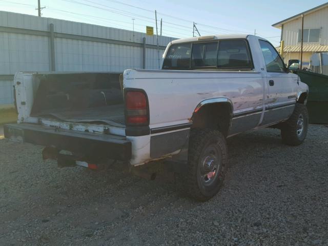 1B7KF26W6VJ551677 - 1997 DODGE RAM 2500 WHITE photo 4