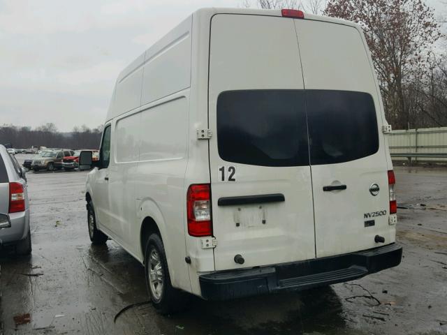 1N6AF0LYXDN104053 - 2013 NISSAN NV 2500 WHITE photo 3