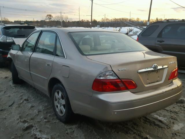 4T1BF28B54U340831 - 2004 TOYOTA AVALON XL BEIGE photo 3