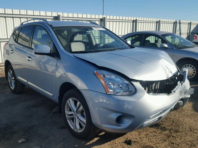 JN8AS5MT2DW030902 - 2013 NISSAN ROGUE S SILVER photo 1