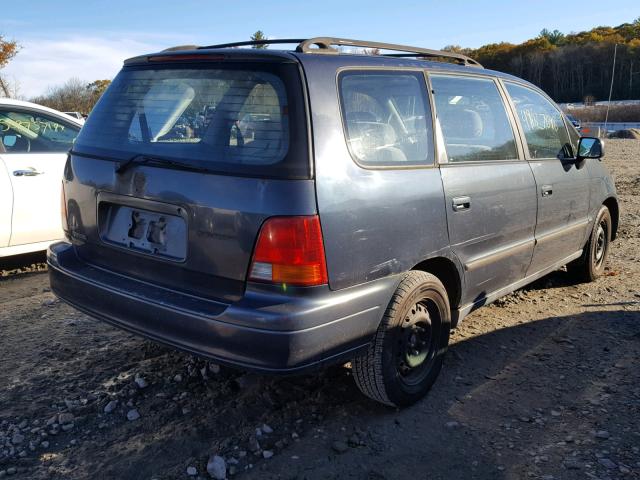 JHMRA1861VC011838 - 1997 HONDA ODYSSEY BA BLUE photo 4